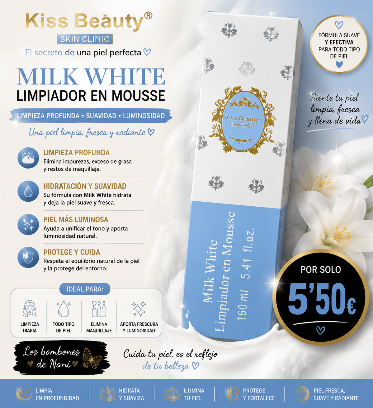 Limpiador en mousse