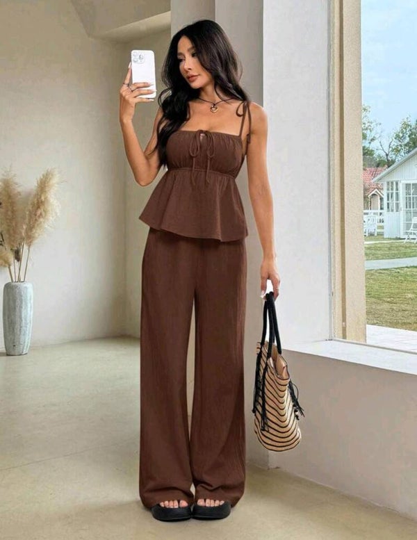 Conjunto chocolate