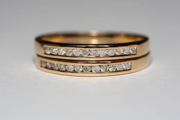 Bague double en or