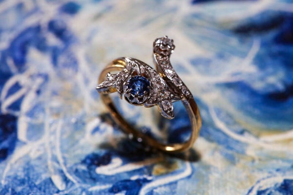 Bague saphir