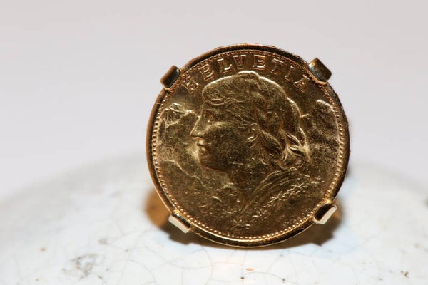 Bague vreneli 20fr