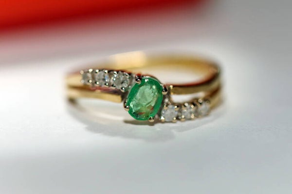 Bague émeraude