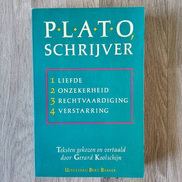 PLATO schrijver - Plato - 1988