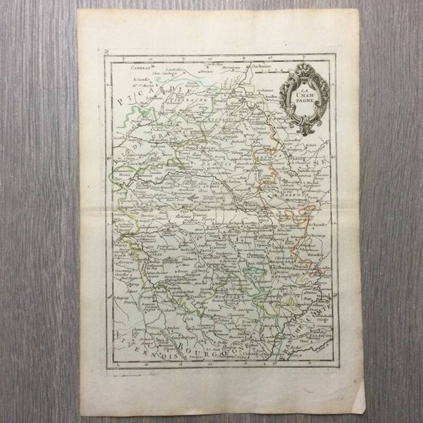 La Champagne - Georges Le Rouge - 1748