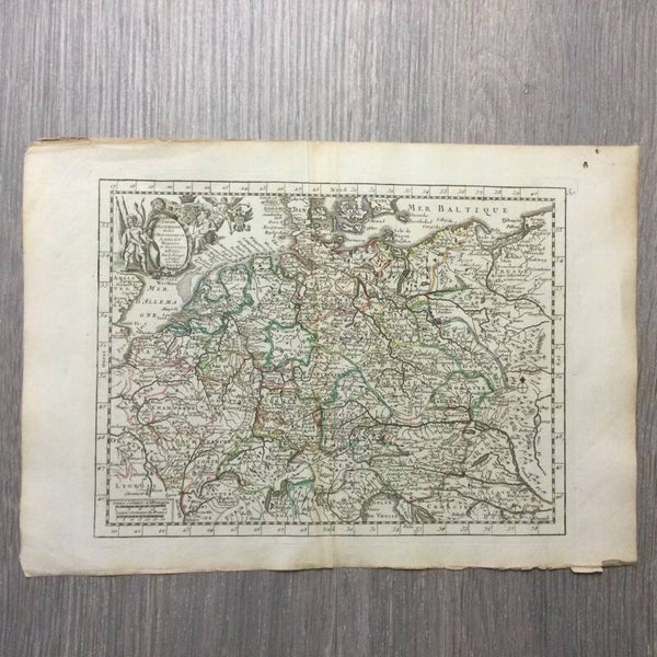 L' Empire d'Allemagne - Georges Le Rouge - 1748