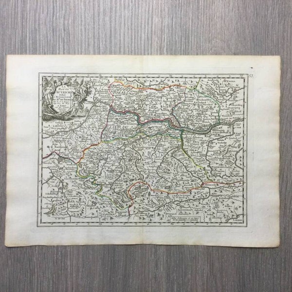 La Haute Autriche - Georges Le Rouge - 1743