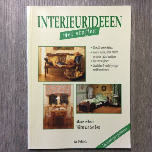 Interieur ideeën met stoffen - Marcelle Bosch en Wilma van den Berg
