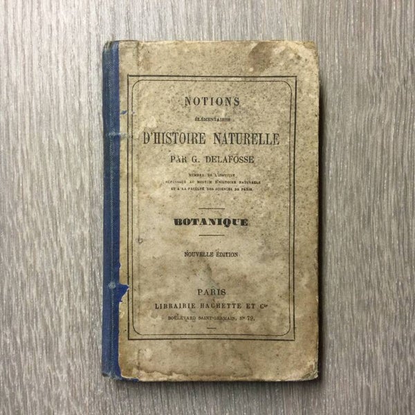 D'Histoire Naturelle - G. Delafosse - 1872