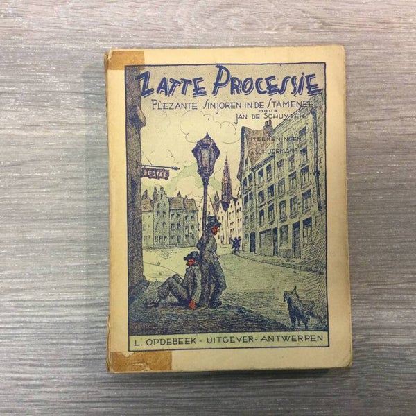 Zatte processie - Jan de Schuyter - 1943