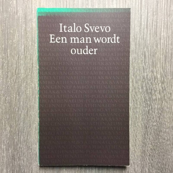 Een man wordt ouder - Italo Svevo