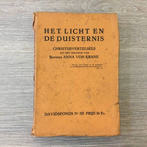 Het licht en de duisternis - Anna Von Krane - 1927