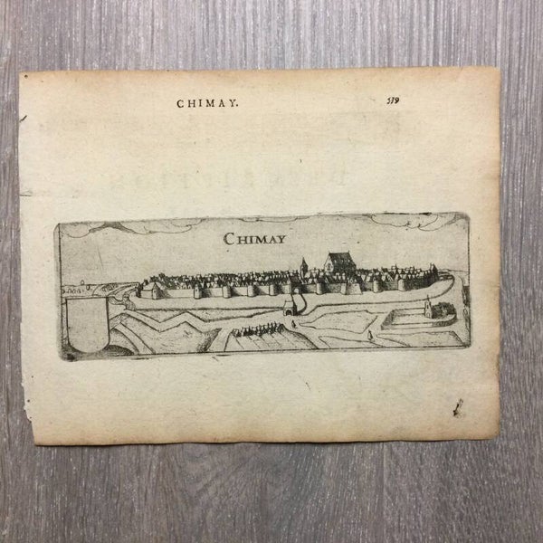 Chimay - stadsgezicht - 1620