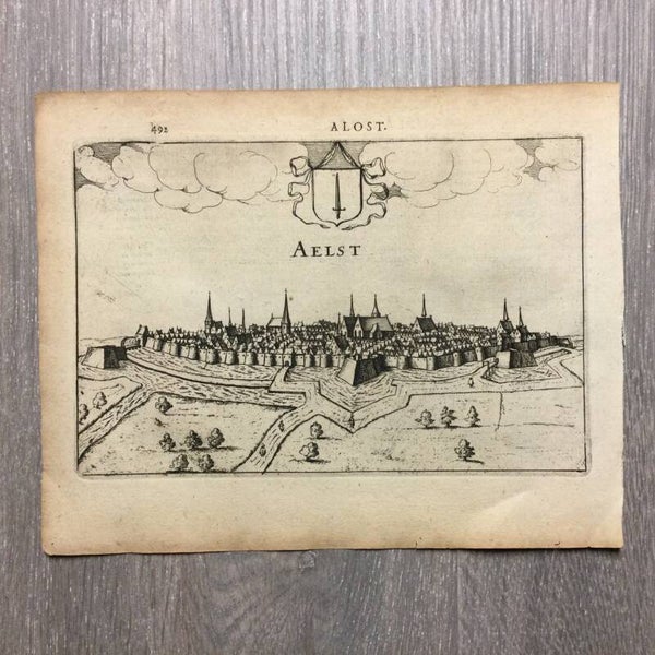 Alost - Aelst - Stadsgezicht - 1620
