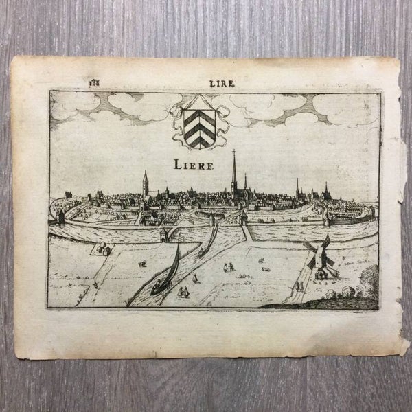 Lire - Liere - lier - stadsgezicht - 1620