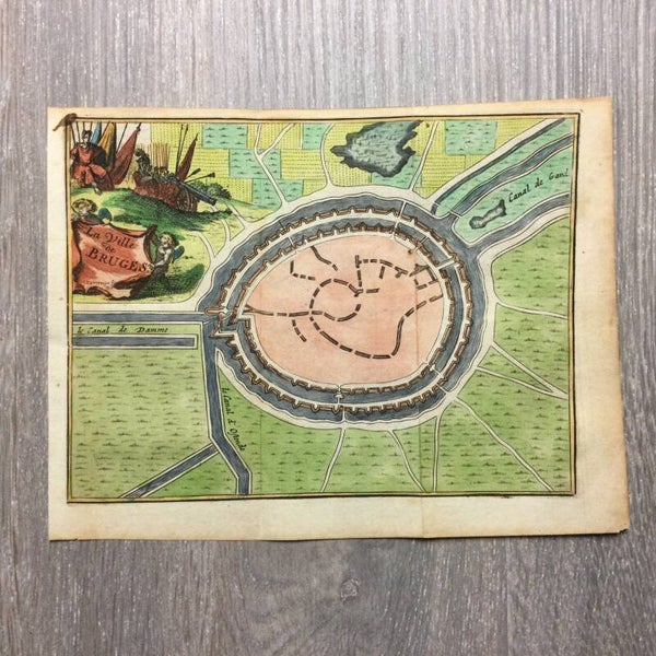 La ville de Bruges - Harrewijn - 1712