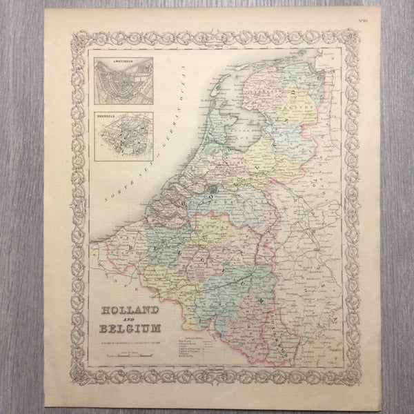 Holland en België - J.H. Colton - 1857