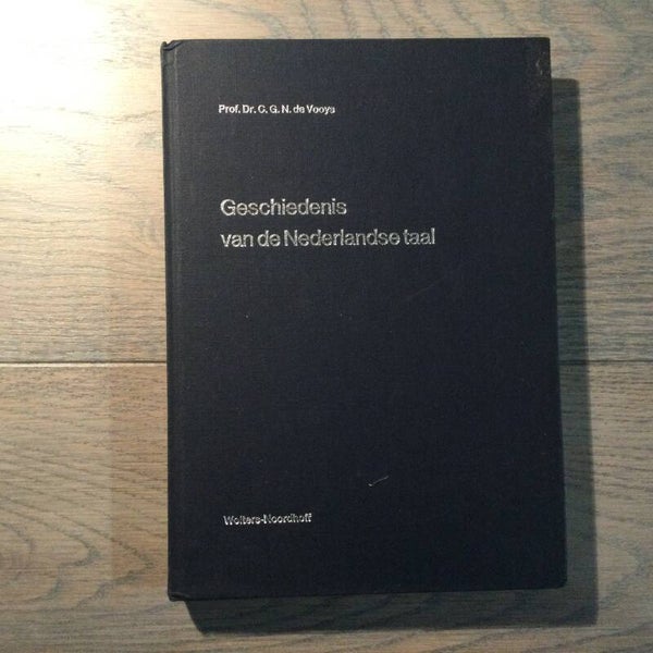 Geschiedenis van de Nederlandse taal - N. de Vooys - 1970