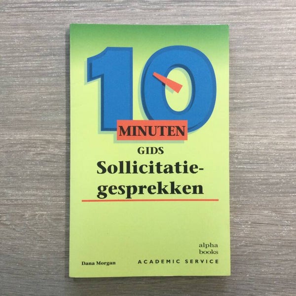 Sollicitatiegesprekken - Dana Morgan - 1999