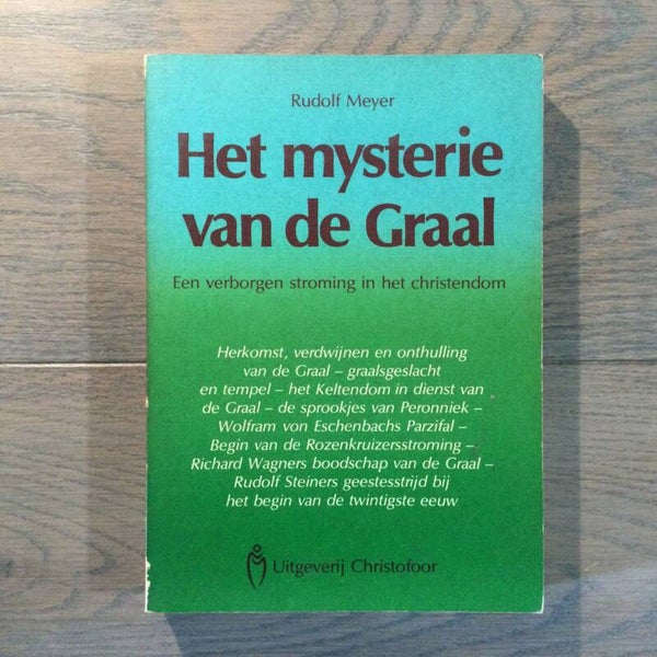 Het mysterie vande Graal - Rudolf Meyer - 1978