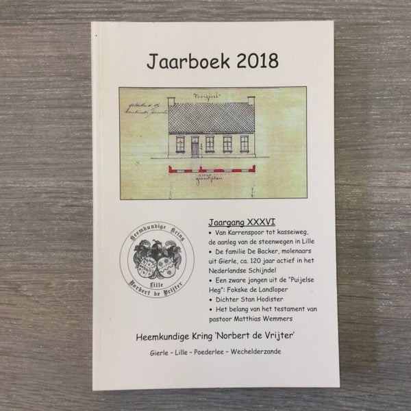 Heemkundige kring Norbert de Vrijter jaarboek 2018