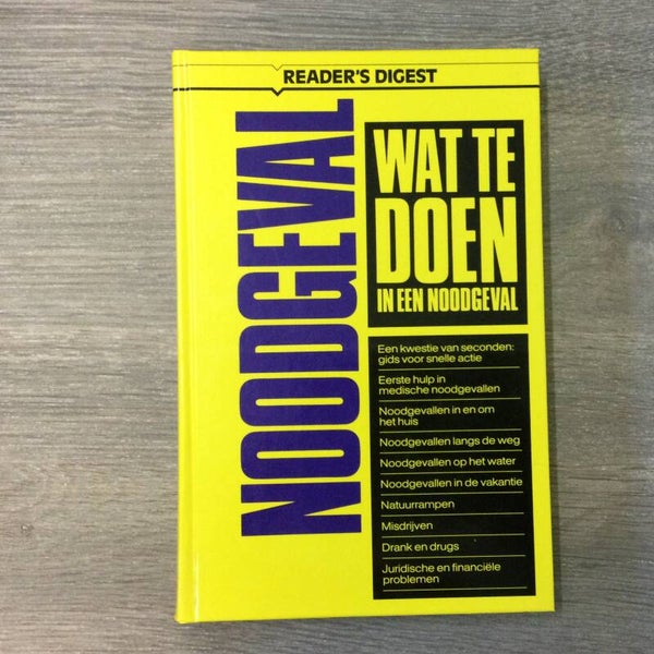 Wat te doen in een noodgeval - Jac G. Constant - 1996