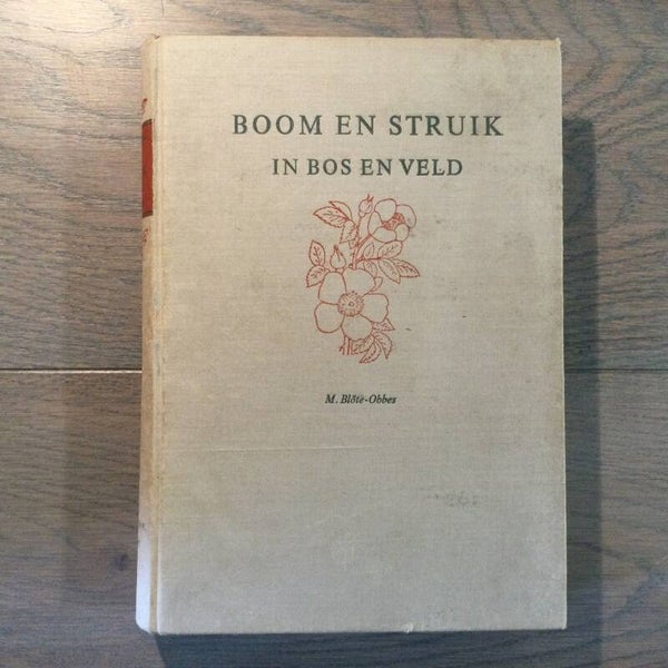 Boom en struik in bos en veld - M. Blöte-Obbens - 1953