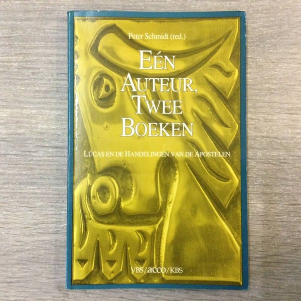 Eén auteur, twee boeken - Peter Schmidt (red.) - 1992