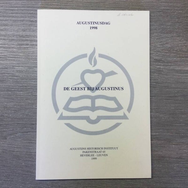 De Geest bij Augustinus - Jan van Bavel - 1999