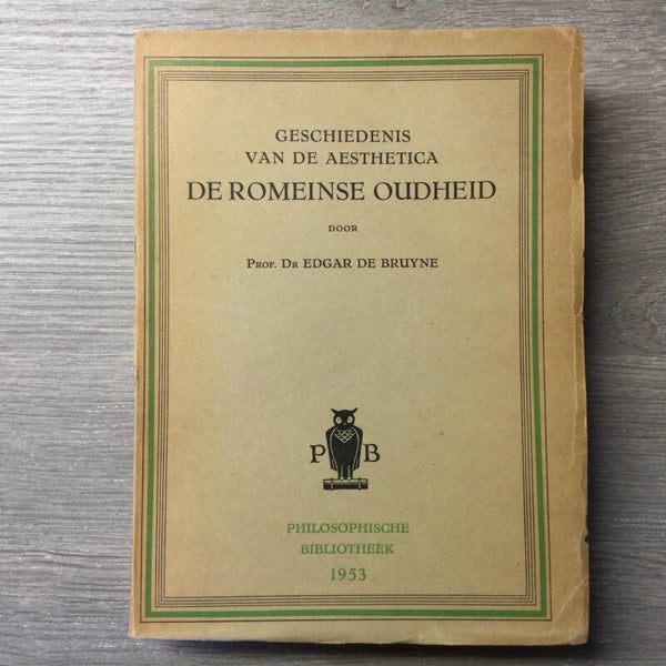 De Romeinse oudheid - Dr. Edgar De Bruyne - 1953