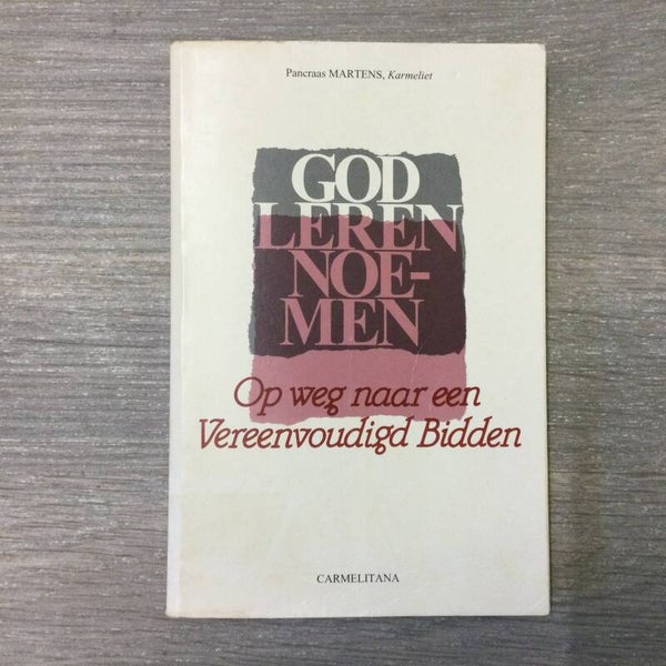 God leren noemen - Pancraas Martens - 1993