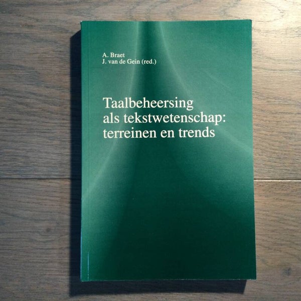 Taalbeheersing als tekstwetenschap - meerder auteurs - 1993