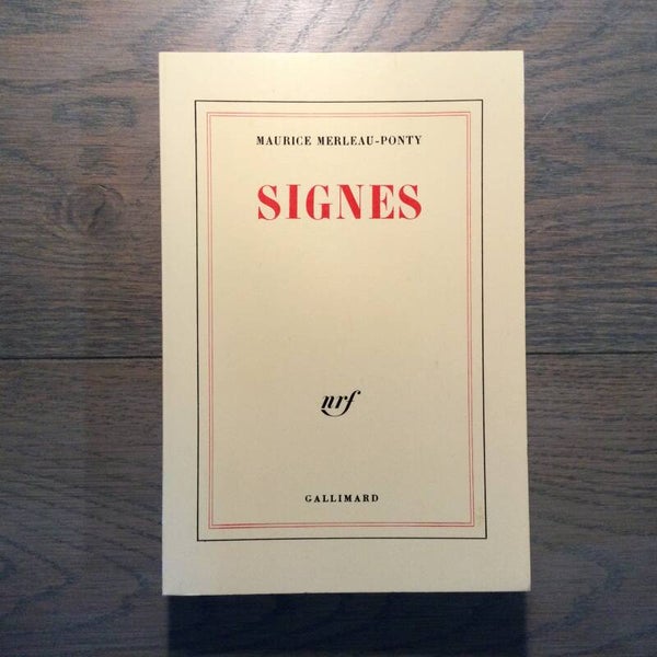 Signes - Maurice Merleau-Ponty - Franstalig