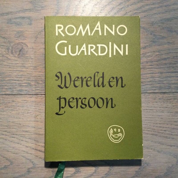 Wereld en persoon - Romano Guardini - 1960
