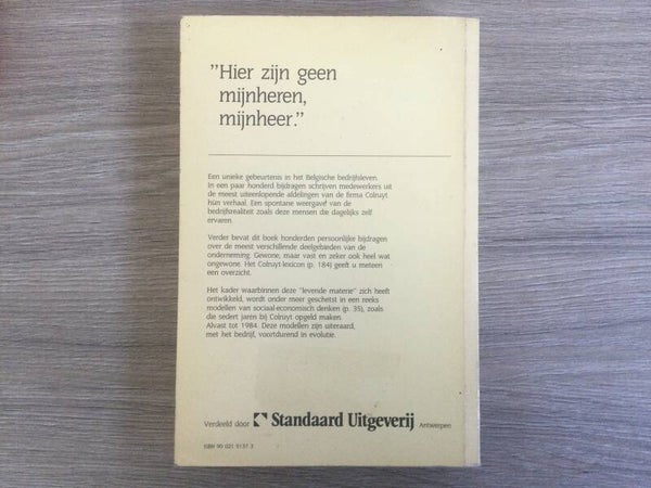 "Hier zijn geen mijnheren, mijnheer" - Theo Penneman - 1984