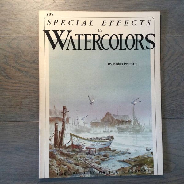 Special effects in watercolors - Kolan Peterson