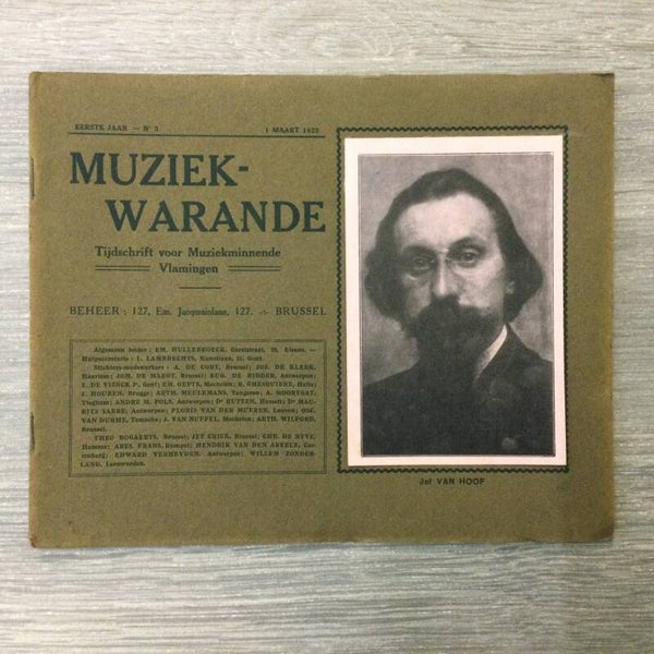 Muziekwarande - Jef Van Hoof - 1922