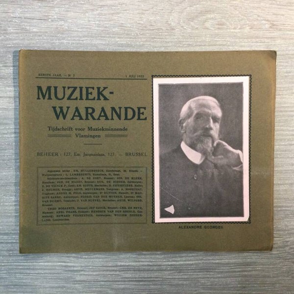 Muziekwarande - Alexandre Georges - 1922