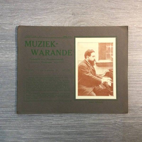 Muziekwarande - Isaac Albeniz - 1923