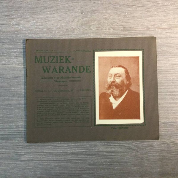 Muziekwarande - Peter Benoit - 1923