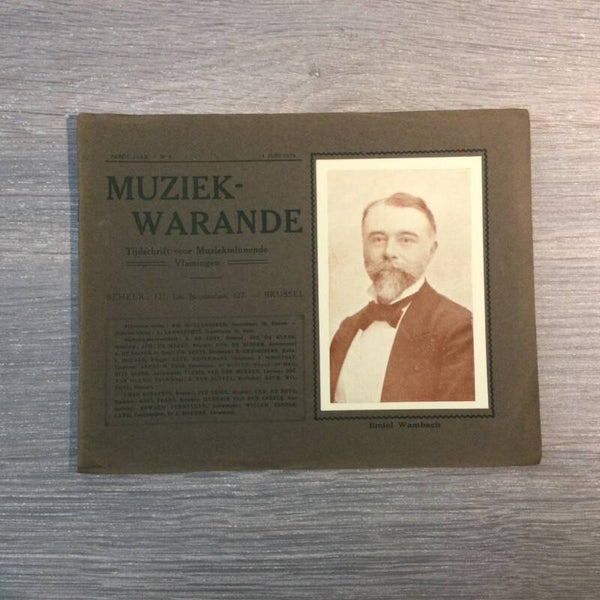 Muziekwarande - Emiel Wambach - 1924