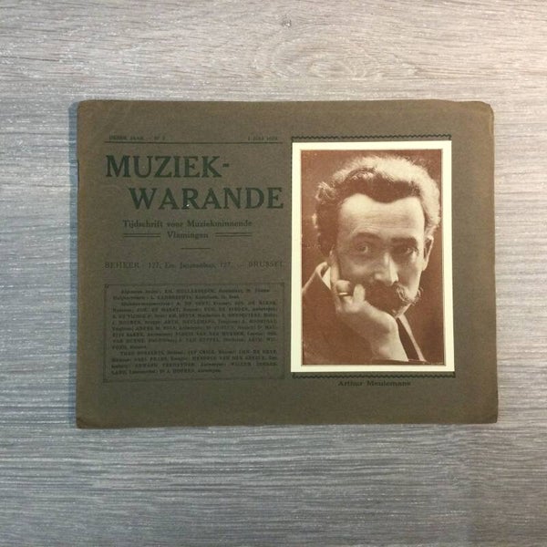 Muziekwarande - Arthur Meulemans - 1924