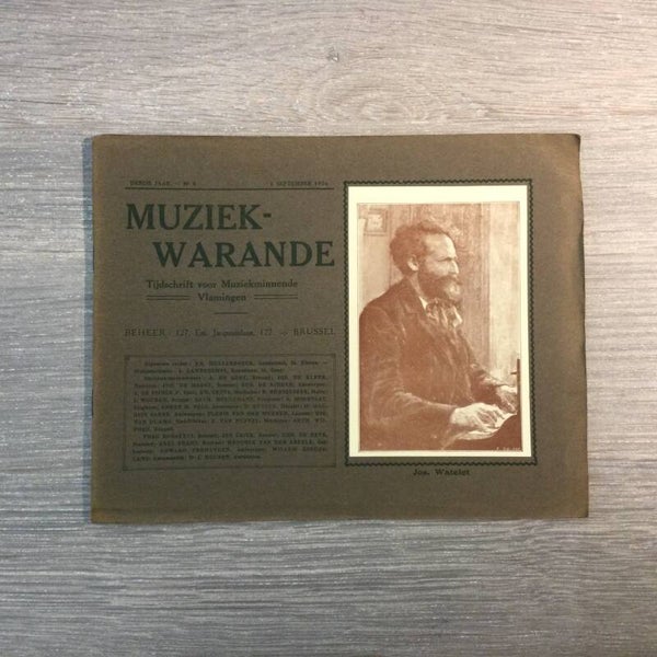 Muziekwarande - Jos. Watelet - 1924