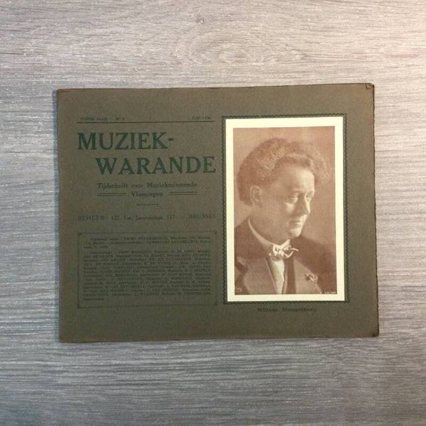 Muziekwarande - Willem Mengelberg - 1926