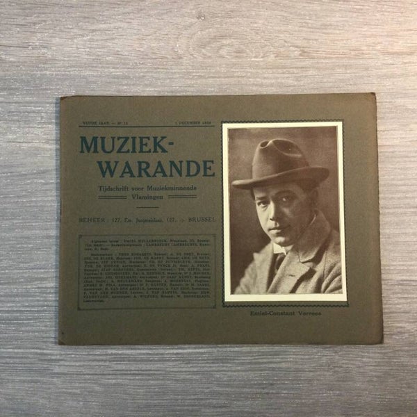 Muziekwarande - Emiel-Constant Verrees - 1926