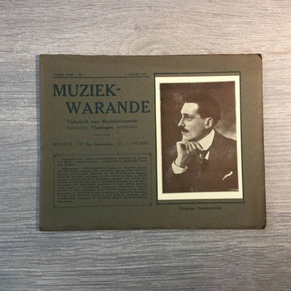 Muziekwarande - Eugène Vandevelde - 1927