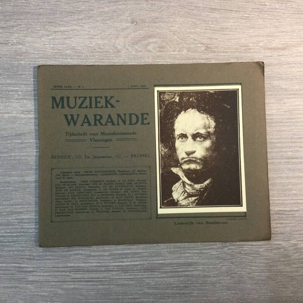 Muziekwarande - Lodewijjk van Beethoven - 1927
