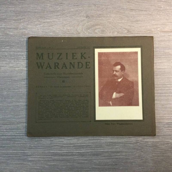 Muziekwarande - Paul Van Wassenhoven - 1927