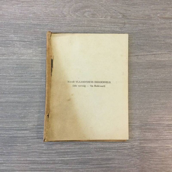 Naar Vlaanderens Doodenveld - 1927