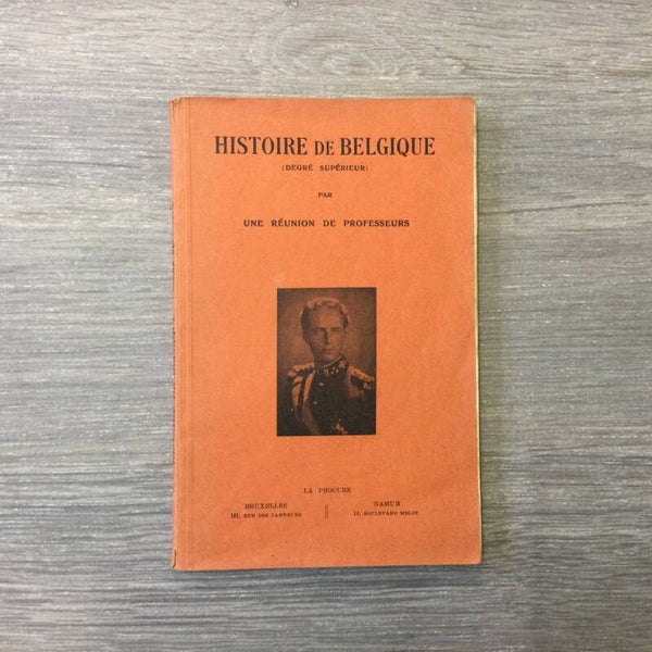 Histoire de Belgique - Une Réunion de professeurs