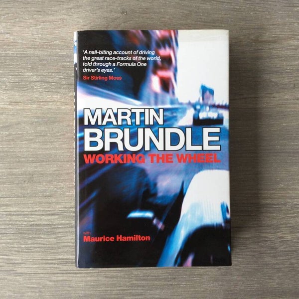 Working the wheel - Martin Brundle - 2004